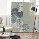 Rock Formations II by Jennifer Goldberger on GIANT ART - green abstract