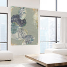 Rock Formations II by Jennifer Goldberger on GIANT ART - green abstract