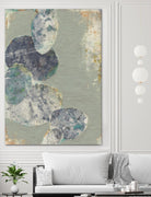 Rock Formations II by Jennifer Goldberger on GIANT ART - green abstract