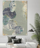 Rock Formations II by Jennifer Goldberger on GIANT ART - green abstract