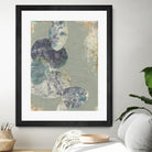 Rock Formations II by Jennifer Goldberger on GIANT ART - green abstract