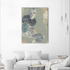 Rock Formations II by Jennifer Goldberger on GIANT ART - green abstract