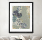 Rock Formations II by Jennifer Goldberger on GIANT ART - green abstract