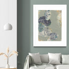 Rock Formations II by Jennifer Goldberger on GIANT ART - green abstract