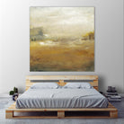 Along the Island II by Sharon Gordon on GIANT ART - yellow sea scene