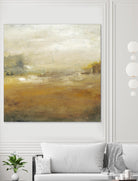 Along the Island II by Sharon Gordon on GIANT ART - yellow sea scene