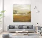 Along the Island II by Sharon Gordon on GIANT ART - yellow sea scene