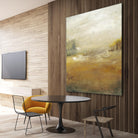 Along the Island II by Sharon Gordon on GIANT ART - yellow sea scene