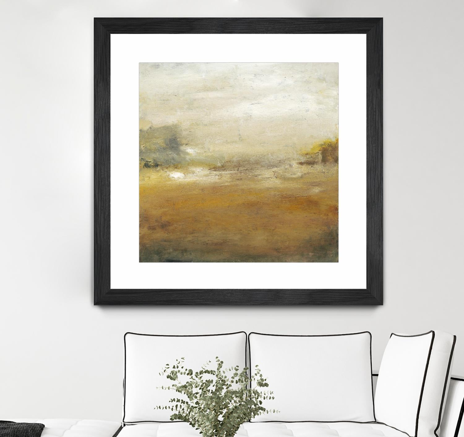 Along the Island II by Sharon Gordon on GIANT ART - yellow sea scene