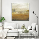 Along the Island II by Sharon Gordon on GIANT ART - yellow sea scene