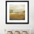 Along the Island II by Sharon Gordon on GIANT ART - yellow sea scene
