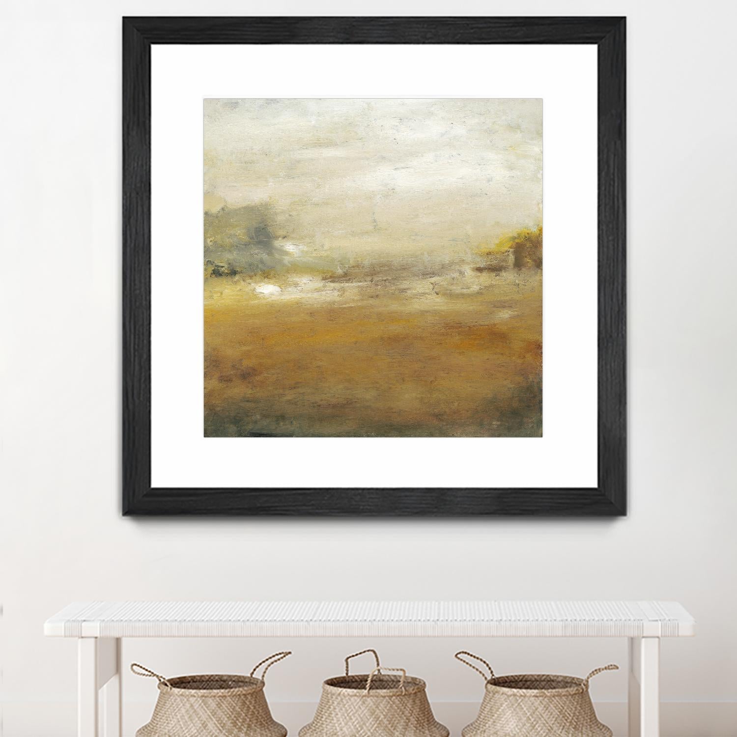 Along the Island II by Sharon Gordon on GIANT ART - yellow sea scene