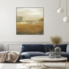 Along the Island II by Sharon Gordon on GIANT ART - yellow sea scene