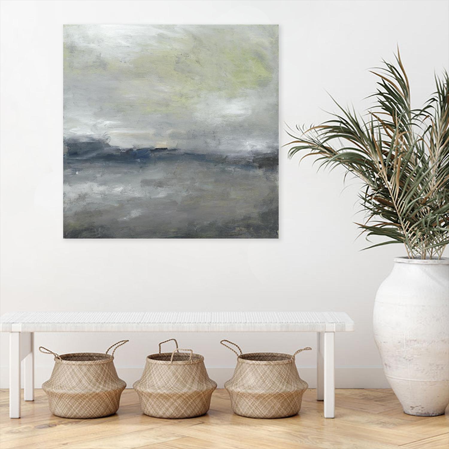 Along the Island III by Sharon Gordon on GIANT ART - sea scene