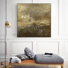 Quiet Marsh II by Sharon Gordon on GIANT ART - brown abstract