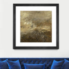 Quiet Marsh II by Sharon Gordon on GIANT ART - brown abstract