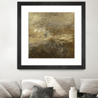 Quiet Marsh II by Sharon Gordon on GIANT ART - brown abstract