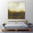 Quiet Marsh III by Sharon Gordon on GIANT ART - brown abstract