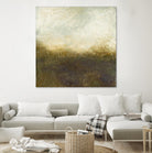 Quiet Marsh III by Sharon Gordon on GIANT ART - brown abstract