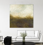 Quiet Marsh III by Sharon Gordon on GIANT ART - brown abstract