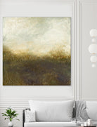 Quiet Marsh III by Sharon Gordon on GIANT ART - brown abstract