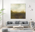 Quiet Marsh III by Sharon Gordon on GIANT ART - brown abstract