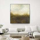 Quiet Marsh III by Sharon Gordon on GIANT ART - brown abstract