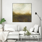 Quiet Marsh III by Sharon Gordon on GIANT ART - brown abstract
