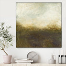 Quiet Marsh III by Sharon Gordon on GIANT ART - brown abstract
