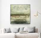 Quiet Marsh IV by Sharon Gordon on GIANT ART - green abstract