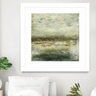 Quiet Marsh IV by Sharon Gordon on GIANT ART - green abstract