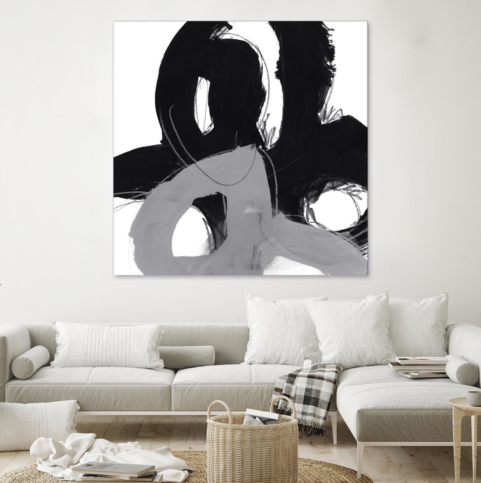 Monochrome II by June Erica Vess on GIANT ART - abstract