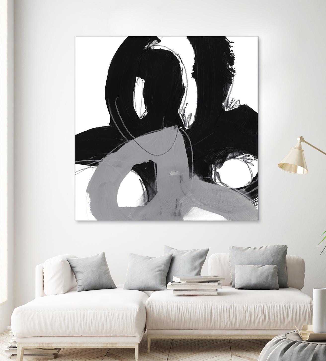 Monochrome II by June Erica Vess on GIANT ART - abstract