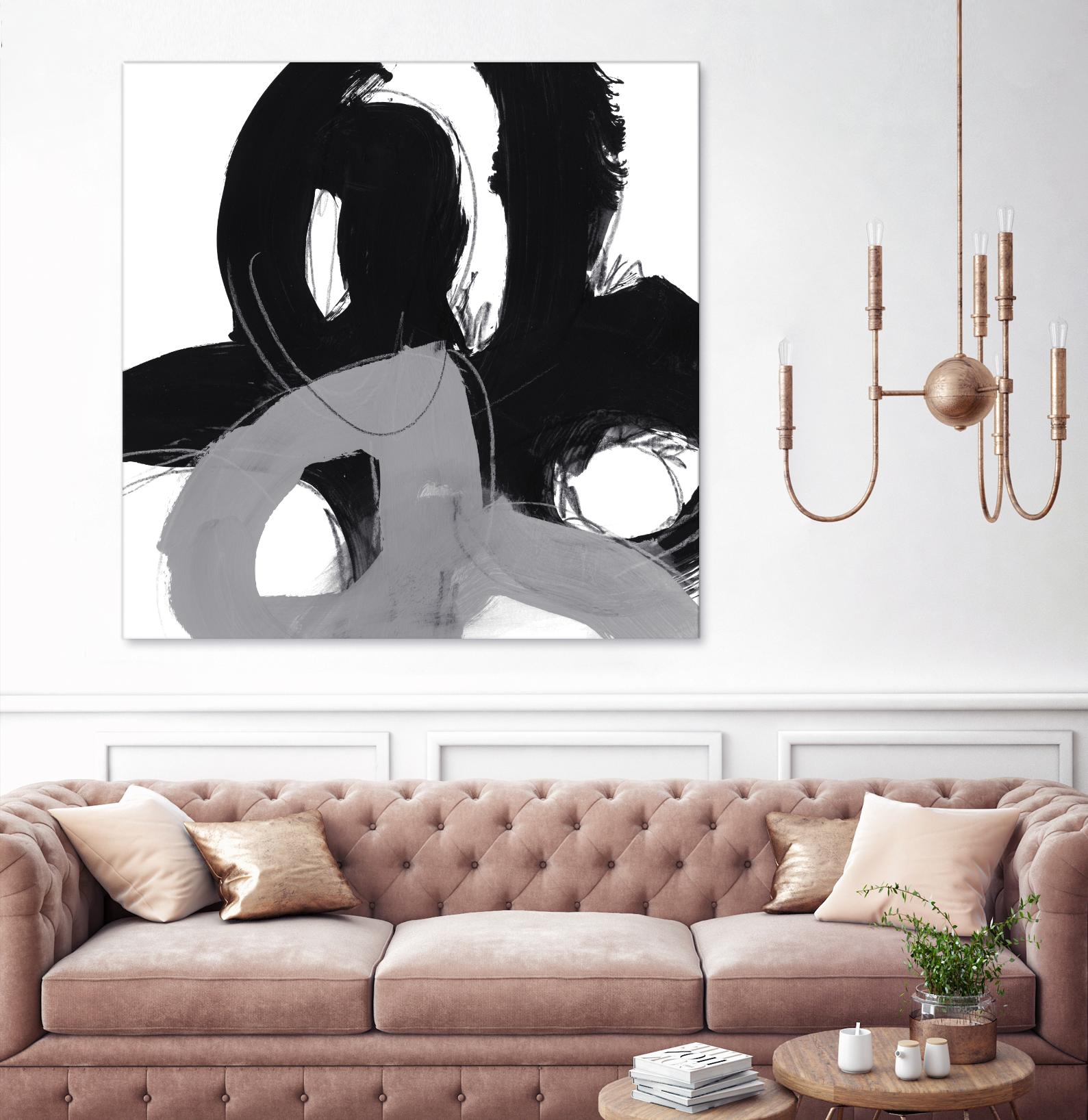 Monochrome II by June Erica Vess on GIANT ART - abstract