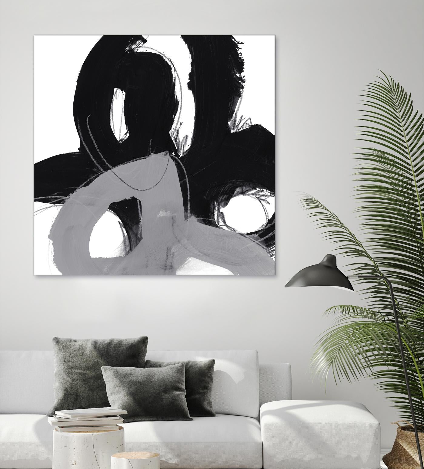 Monochrome II by June Erica Vess on GIANT ART - abstract
