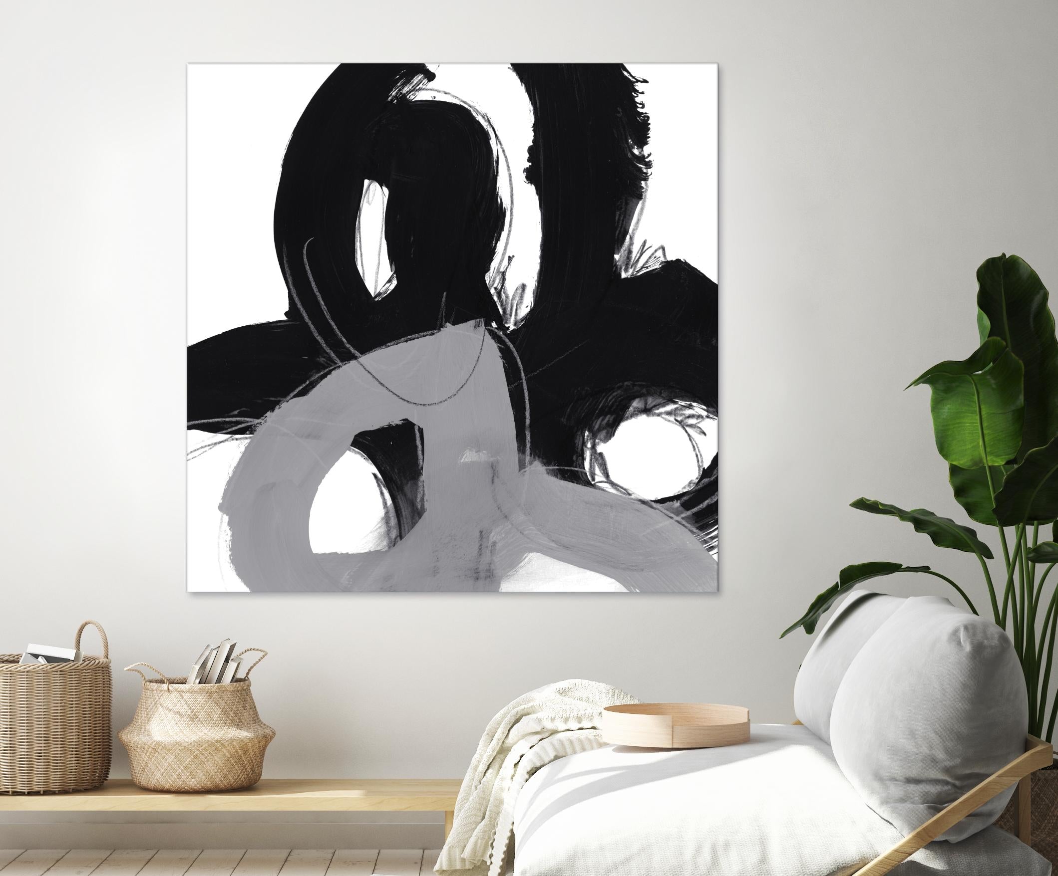 Monochrome II by June Erica Vess on GIANT ART - abstract