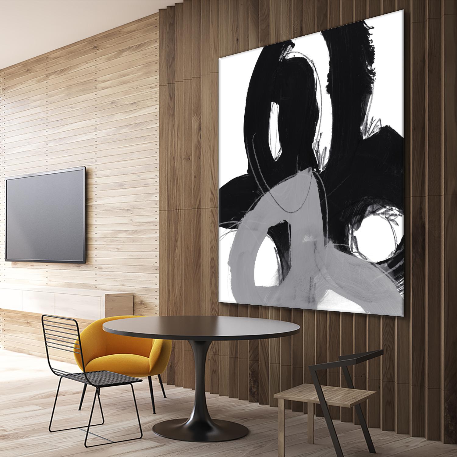 Monochrome II by June Erica Vess on GIANT ART - abstract