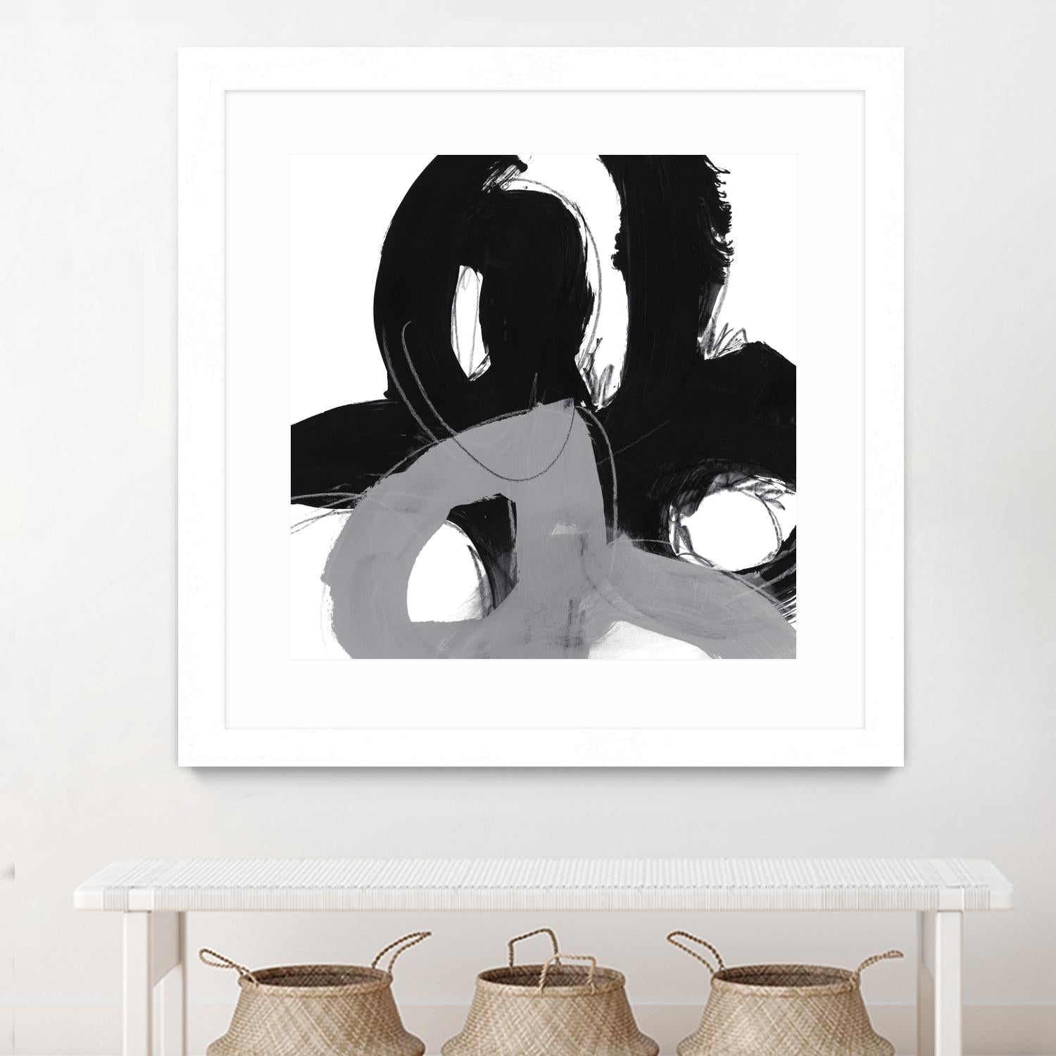 Monochrome II by June Erica Vess on GIANT ART - abstract