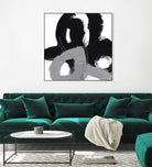 Monochrome II by June Erica Vess on GIANT ART - abstract
