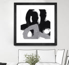 Monochrome II by June Erica Vess on GIANT ART - abstract