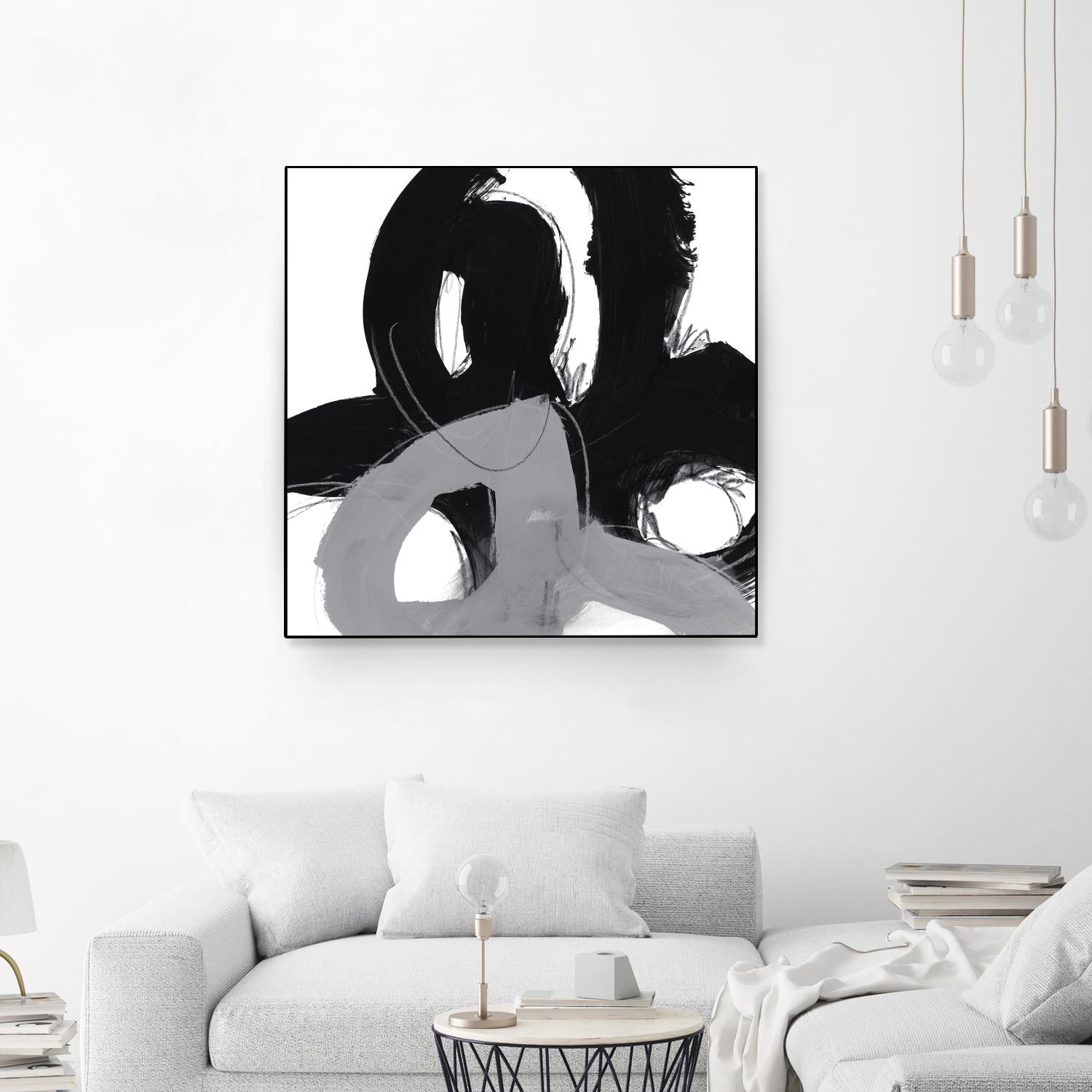 Monochrome II by June Erica Vess on GIANT ART - abstract