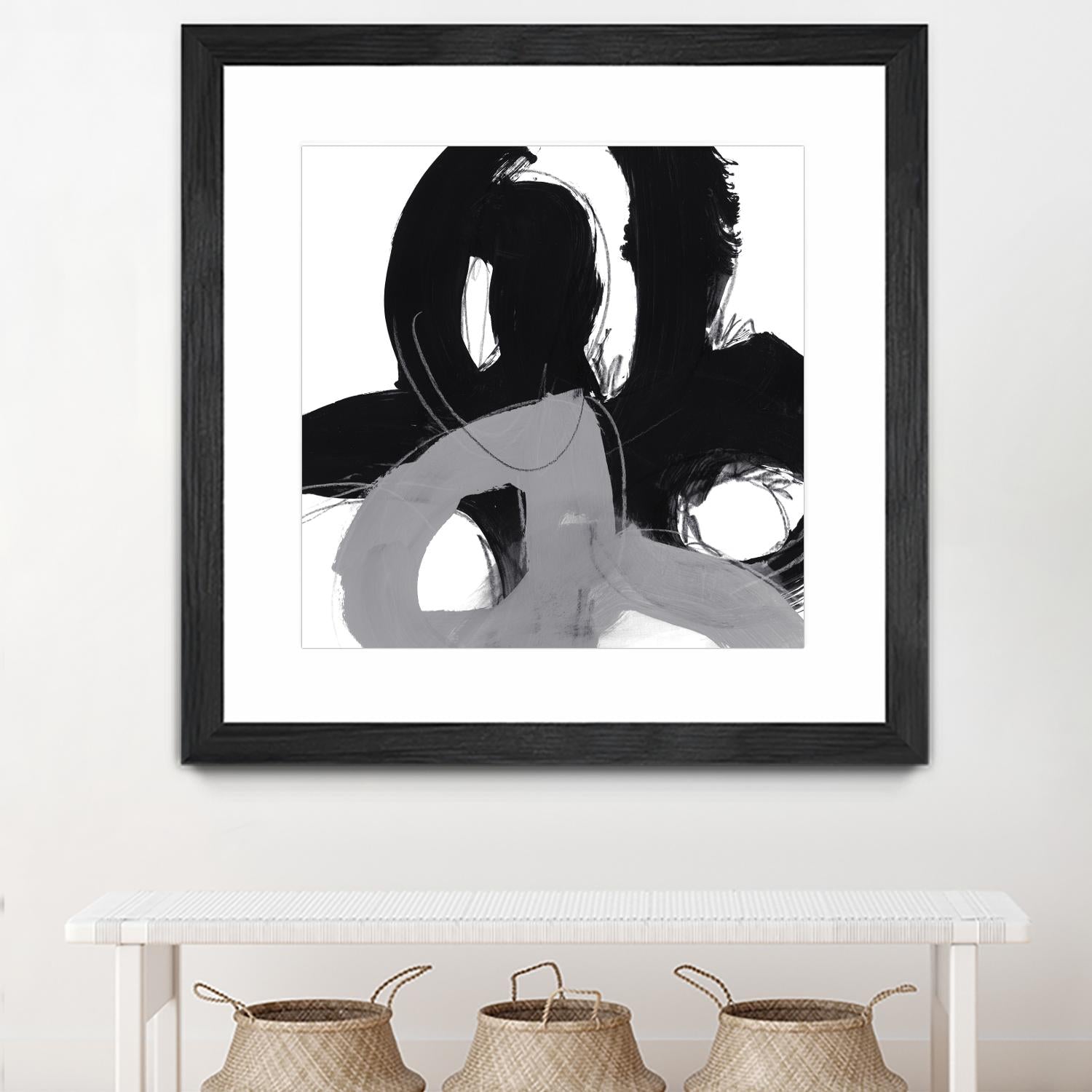 Monochrome II by June Erica Vess on GIANT ART - abstract