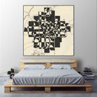 Modern Map of Atlanta by Nikki Galapon on GIANT ART - maps & flags