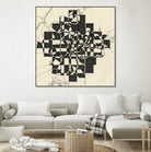 Modern Map of Atlanta by Nikki Galapon on GIANT ART - maps & flags