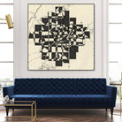 Modern Map of Atlanta by Nikki Galapon on GIANT ART - maps & flags