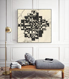 Modern Map of Atlanta by Nikki Galapon on GIANT ART - maps & flags