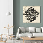 Modern Map of Atlanta by Nikki Galapon on GIANT ART - maps & flags