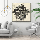 Modern Map of Atlanta by Nikki Galapon on GIANT ART - maps & flags