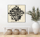 Modern Map of Atlanta by Nikki Galapon on GIANT ART - maps & flags