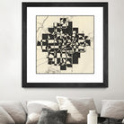 Modern Map of Atlanta by Nikki Galapon on GIANT ART - maps & flags